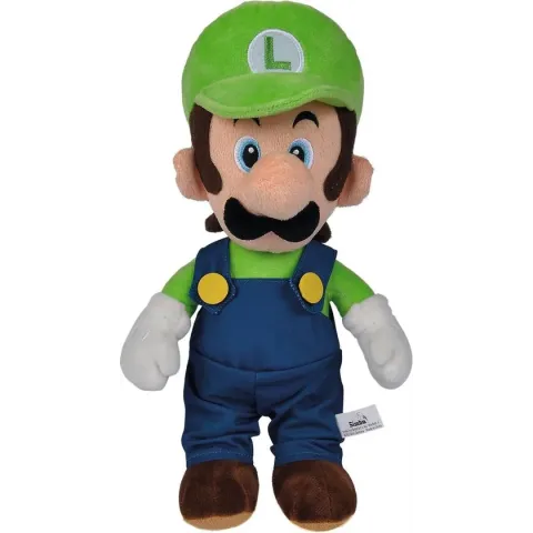 Super Mario Luigi Pluche, 30cm - Knuffel
