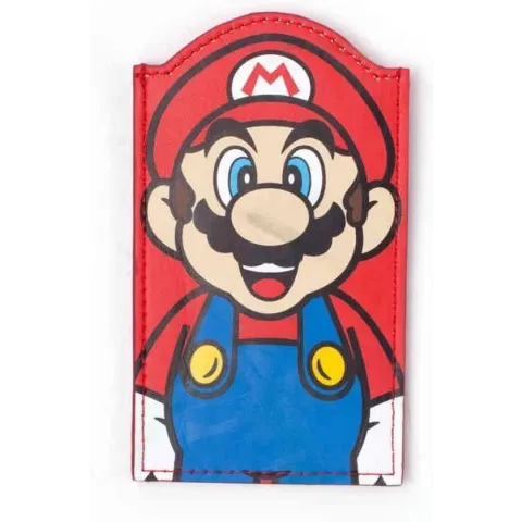 Super Mario - Mario pasjeshouder portemonnee rood