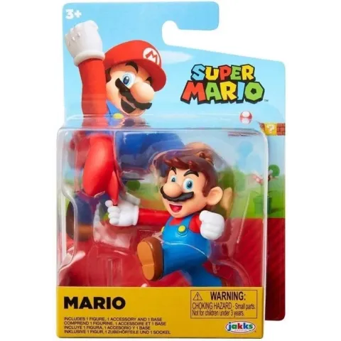 Super Mario Mini Action Figure - Mario Holding Cappy