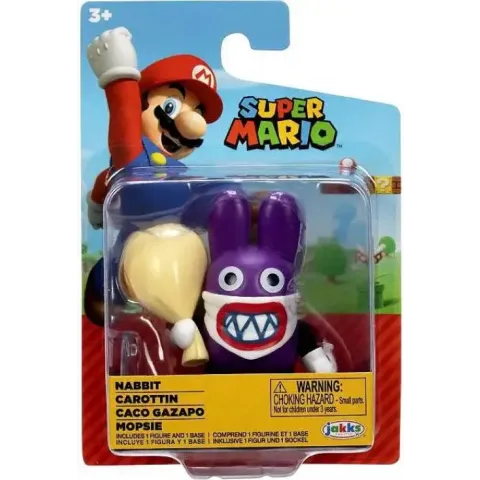 Super Mario Mini Action Figure - Nabbit