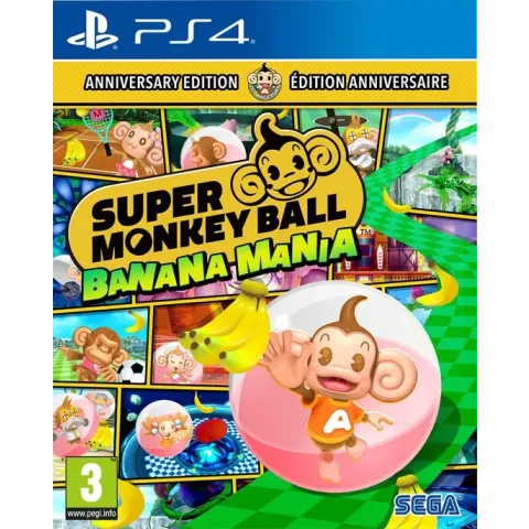 Super Monkey Ball Banana Mania - Anniversary Edition - PS4