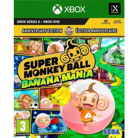 Super Monkey Ball Banana Mania - Anniversary Edition - Xbox One & Xbox Series X