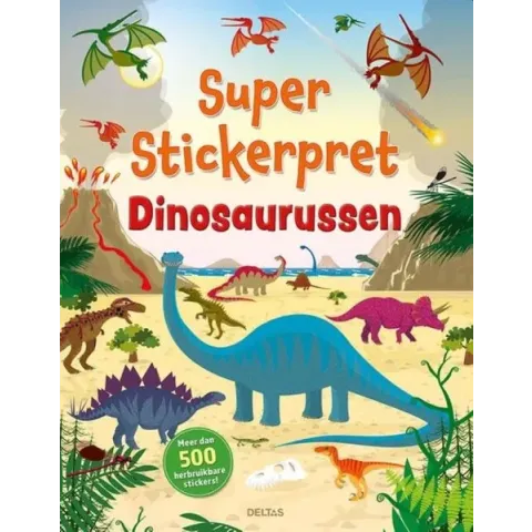 Super stickerpret - dinosaurussen