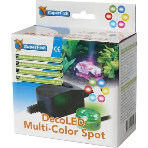 SuperFish DecoLED MultiColor Spot - Aquarium - Verlichting - Waterdicht
