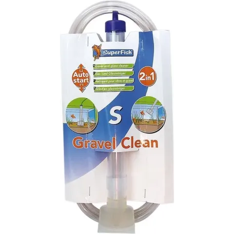 Superfish Gravel Clean S - Aquarium - Grind en Glasreiniger