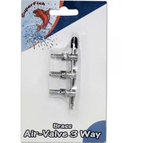 Superfish RVS Luchtkraan 3 Weg Blister
