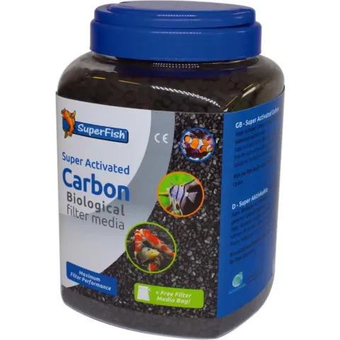 SuperFish Super Activated Carbon - Aquariumfilter - 2000 ml