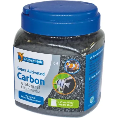 SuperFish Super Activated kool / Carbon - Aquarium - Filtermedia - 1000 ml