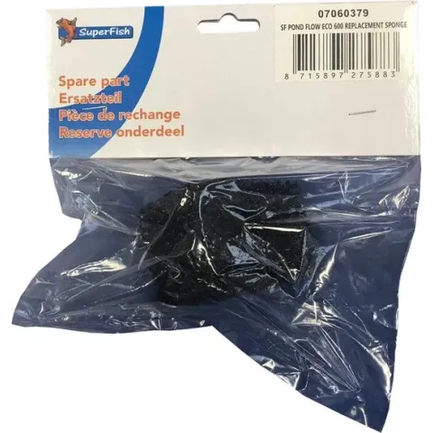 Superfish Vervangspons Pond Flow Eco 2000 - Filters - Blauw Wit
