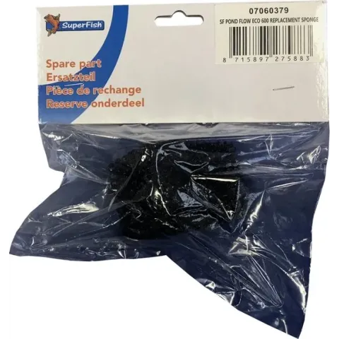 Superfish Vervangspons Pond Flow Eco 3000 - Filters - Blauw Wit