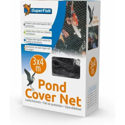 SuperFish vijver afdeknet 3 x 4 meter