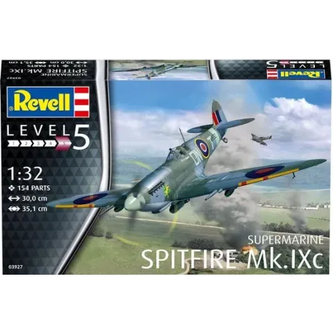 Supermarine Spitfire Mk.IXc Revell - schaal 1 -32 - Bouwpakket Revell Luchtvaart