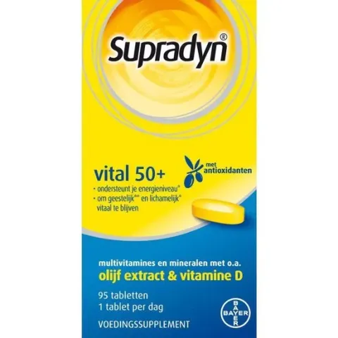 Supradyn Vital 50+ - 95 Tabletten - Multivitamine