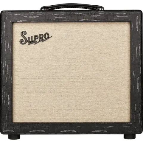 Supro 1612RT Amulet 1x10 - Gitaarversterker - Zwart