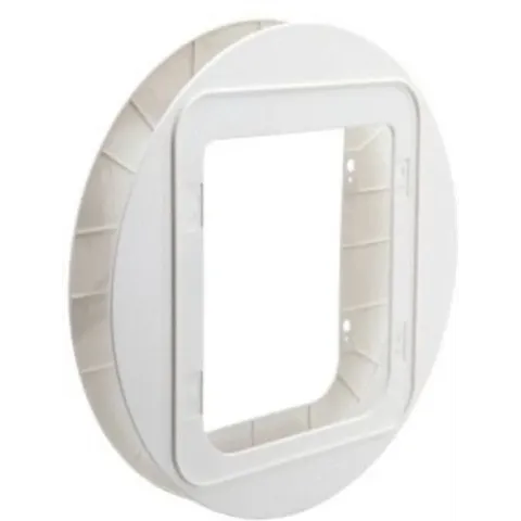 SureFlap Kattenluik Montageadapter L - Wit - 18 x 17 cm