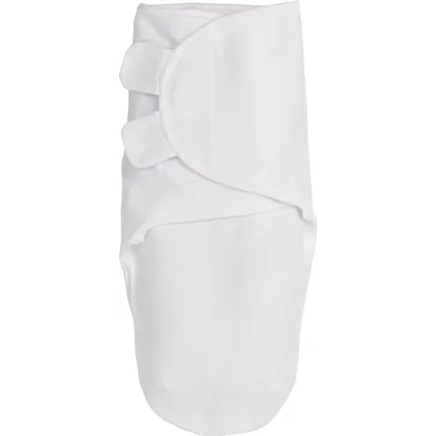 SwaddleMeyco Inbakerdoek - 0-3 maanden - Uni wit