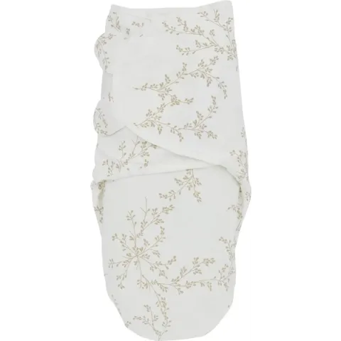 SwaddleMeyco inbakerdoek Branches - sand - 0-3 maanden