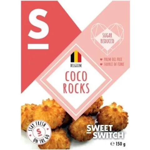 Sweet-Switch Koek Rocks Coco 150 gr