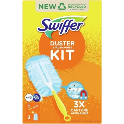 Swiffer Duster Stofdoekjes - Starterkit + 3 navullingen Febreze
