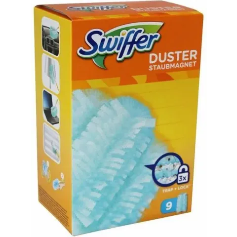 Swiffer Duster Trap & Lock - 9 Stuks - Navul Stofdoekjes