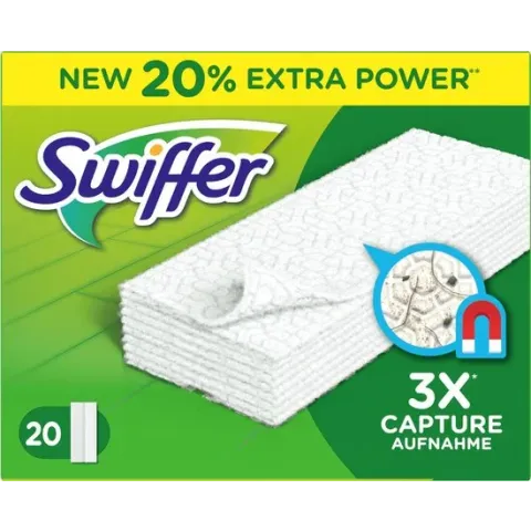 Swiffer Vloerreiniger - 20 Stuks - Navul Stofdoekjes