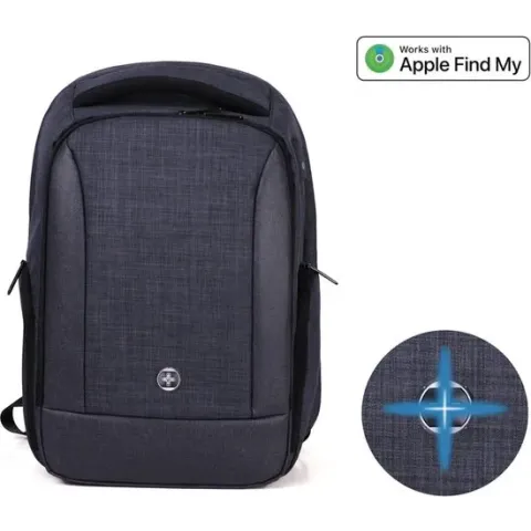 Swissdigital Design Berklee - Rugzak bundel inclusief SDD Finder - Black Grey