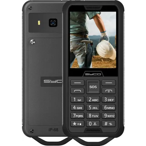 Syco RP202 - Waterdichte IP68 Feature Phone voor in de Bouw / Werftelefoon