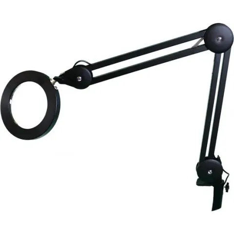 Syco SLV1802BK Mini Chameleon USB Vergrootglas Lamp - Leeslamp - Hobby Lamp - LED (Zwart)