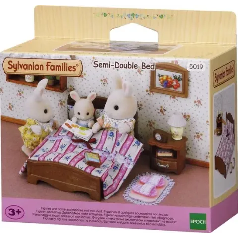 Sylvanian Families 5019 Twijfelaar-Bed - Speelfigurenset