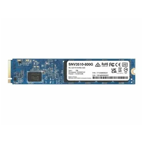 Synology 800GB Synology SSD M.2 22110 NVMe SNV3510-800G