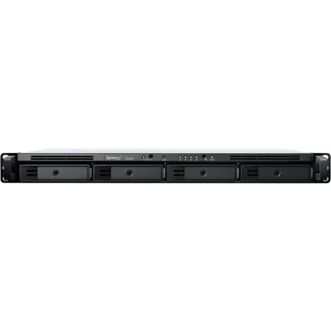 Synology RackStation RS422+, NAS, Rack (1U), AMD Ryzen, R1600, Zwart