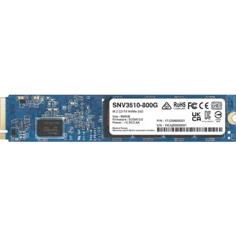 Synology SNV3510, 800 GB, M.2, 3100 MB/s