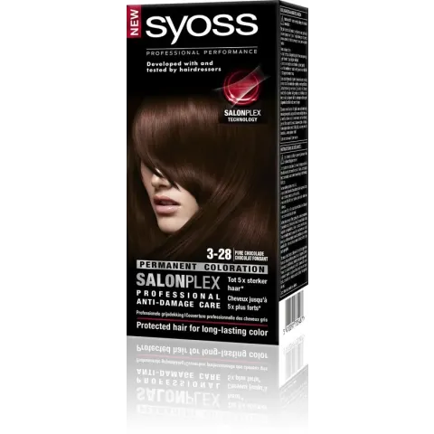 SYOSS Color baseline 3-28 Pure Chocolade Haarverf - 1 stuk