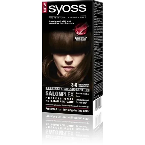 SYOSS Color baseline 3-8 Donker Goudbruin Haarverf - 1 stuk