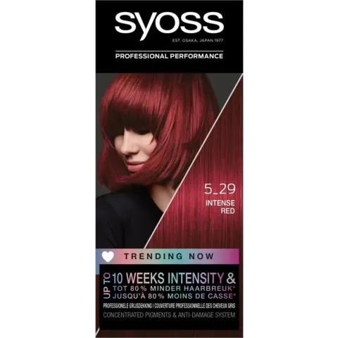 Syoss Color baseline 5-29 Intense Red