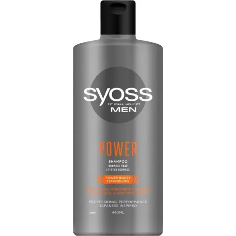 Syoss Men Power Shampoo 440 ml