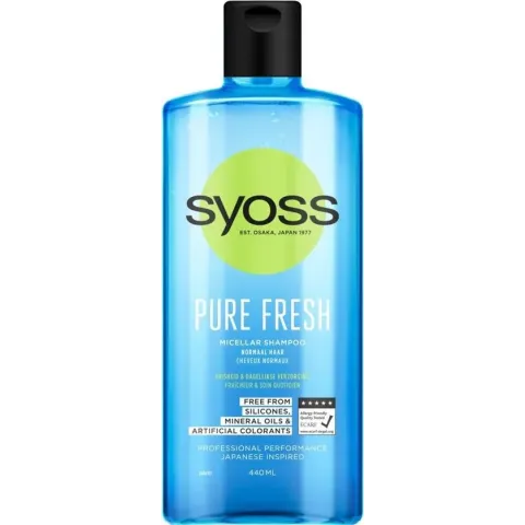 Syoss Pure Fresh Micellar Shampoo 440 ml