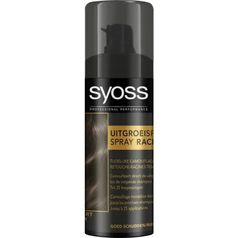 Syoss Uitgroeispray Zwart
