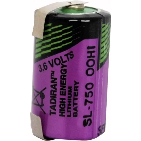 Tadiran Batteries SL 750 T Speciale batterij 1/2 AA U-soldeerlip Lithium 3.6 V 1100 mAh 1 stuk(s)