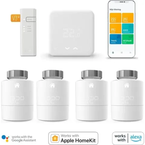 Tado Bundle - Wired Smart Thermostat V3+ & SRT 4 Pack