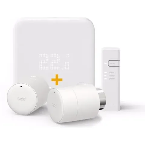 Tado Starterspakket Thermostaat V3+ & twee V3+ Radiatorknoppen
