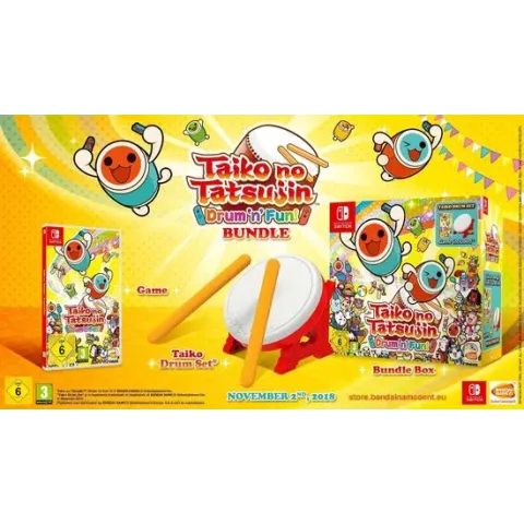 Taiko No Tatsujin Drum n Fun Bundle Edition - Switch
