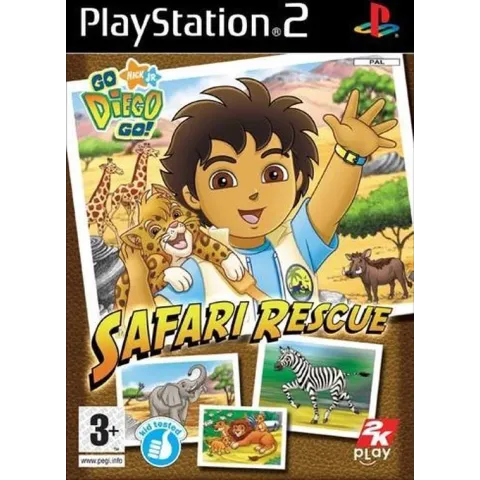 Take-Two Interactive Go, Diego, Go! Safari Rescue (PS2) video-game PlayStation 2