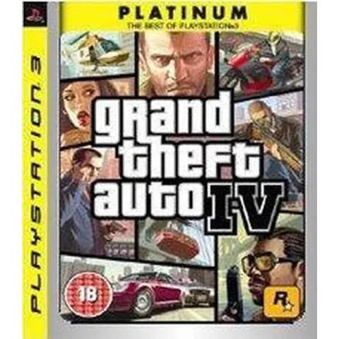 Take-Two Interactive Grand Theft Auto IV - Platinum Edition (PS3) video-game PlayStation 3