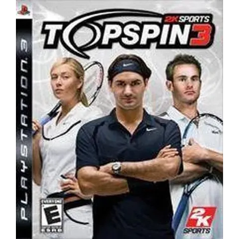 Take-Two Interactive Top Spin 3 video-game PlayStation 3