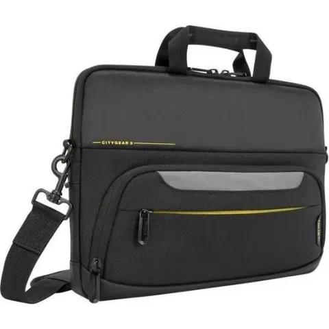 Targus City Gear notebooktas 35,6 cm (14'') Aktetas Zwart