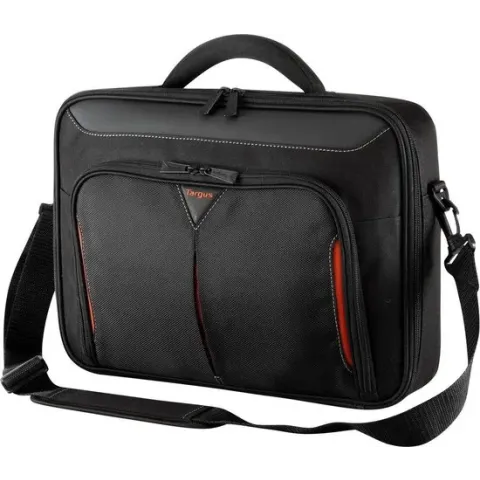 Targus Classic+ Laptoptas / 15-15,6 Inch / Zwart/Rood