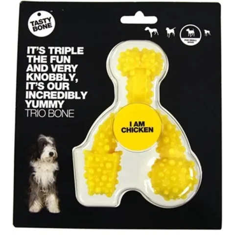 Tasty Bone Trio Bone - Kip - Small