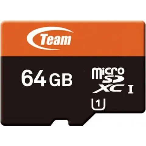 Team Group micro-SDXC, 64GB 64GB MicroSDXC flashgeheugen