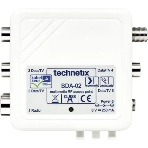 Technetix Antenne opsteekversterker BDA-02-S [ZIGGO geschikt]